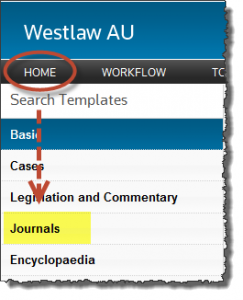 journals advanced search