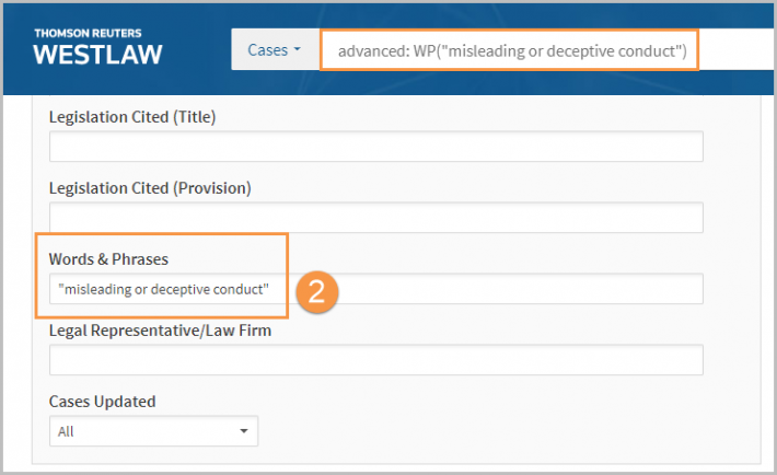 Westlaw Australia Tip - How To Find Cases Which Judicially Consider A ...